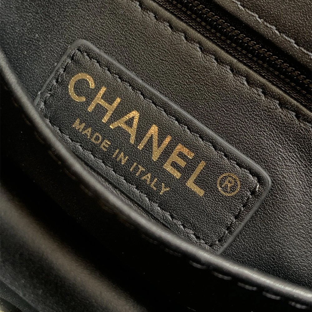 Chanel Mini Washed Denim Black Coco Handle Clutch Flap Bag with Chain GHW - view 7