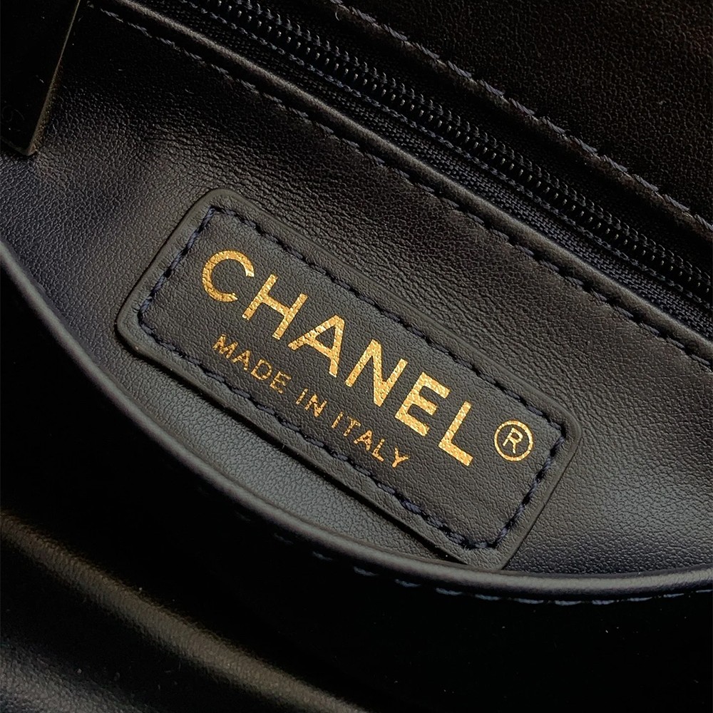 Chanel Mini Washed Denim Blue Coco Handle Clutch Flap Bag with Chain SHW - view 7